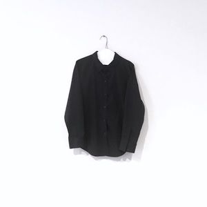 Dark Navy Button Down Shirt